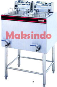 mesin deep fryer listrik 4 maksindo medan