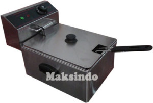 mesin deep fryer listrik maksindo medan