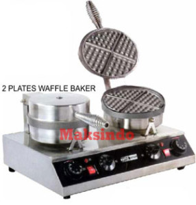 mesin wafle iron 3 maksindo medan