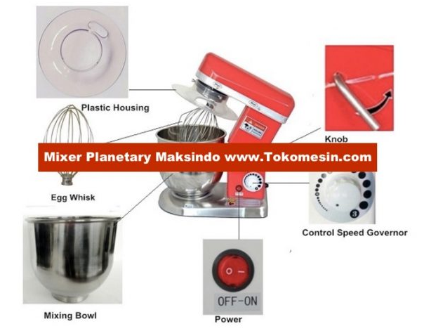 Mesin Mixer Planetary 5 Liter (MPL-5)-2